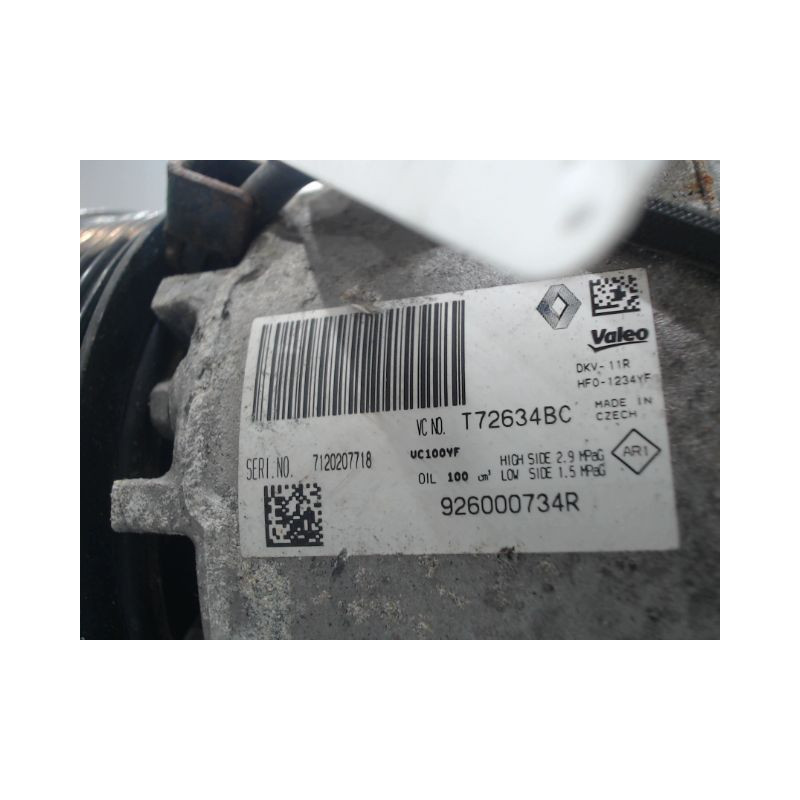 COMPRESSEUR AIR CONDITIONNE RENAULT CLIO