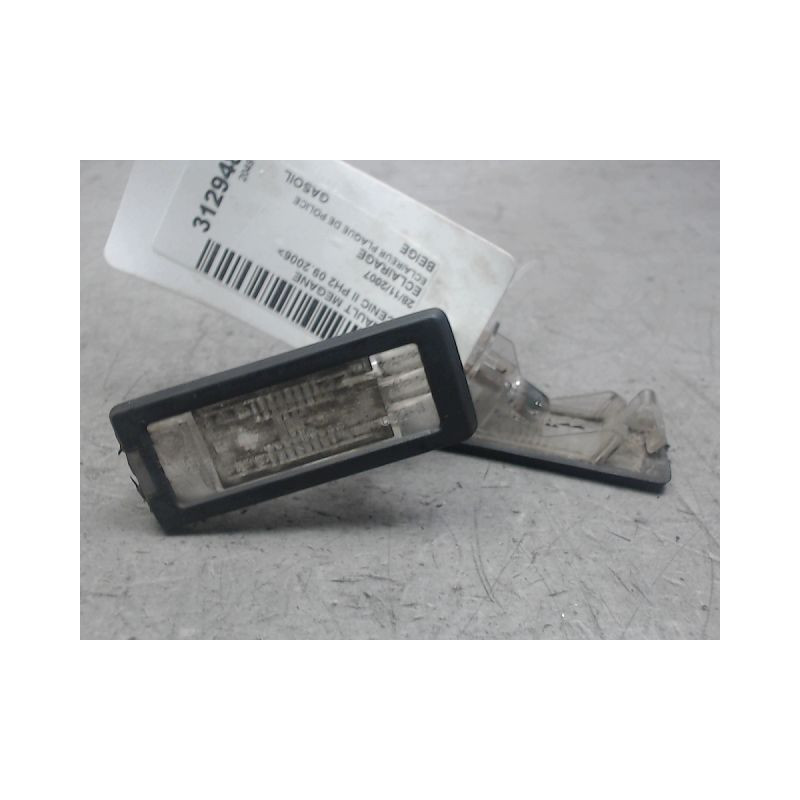 ECLAIREUR PLAQUE DE POLICE RENAULT SCENIC II PH2 2006-
