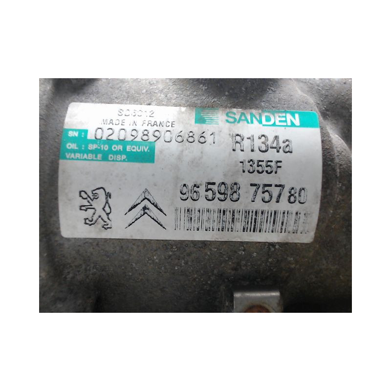COMPRESSEUR AIR CONDITIONNE PEUGEOT 207 5P