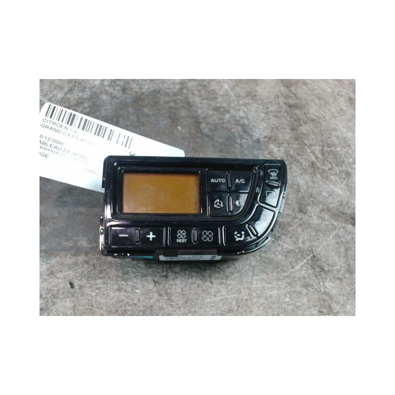 COMMANDE DE CHAUFFAGE G CITROEN GRAND C4 PICASSO