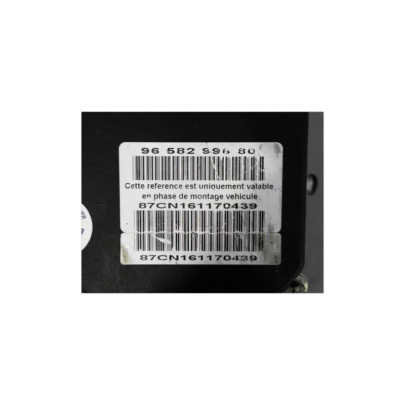 UNITE HYDRAULIQUE ABS PEUGEOT 307 CC 2005-