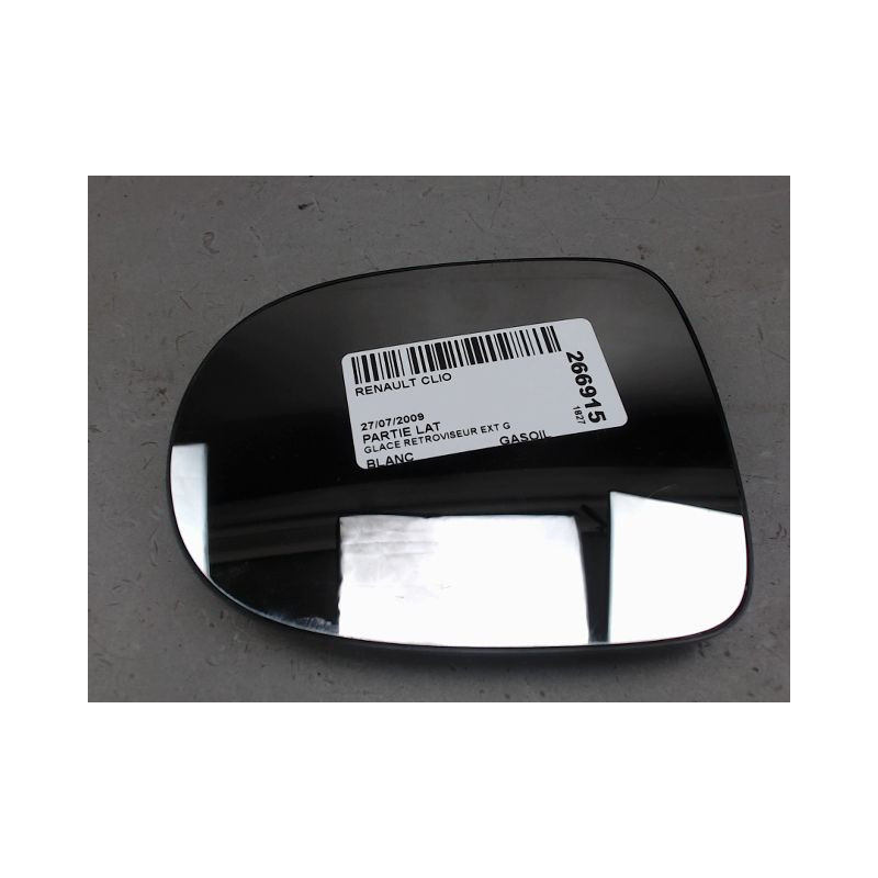 GLACE RETROVISEUR EXT G RENAULT CLIO