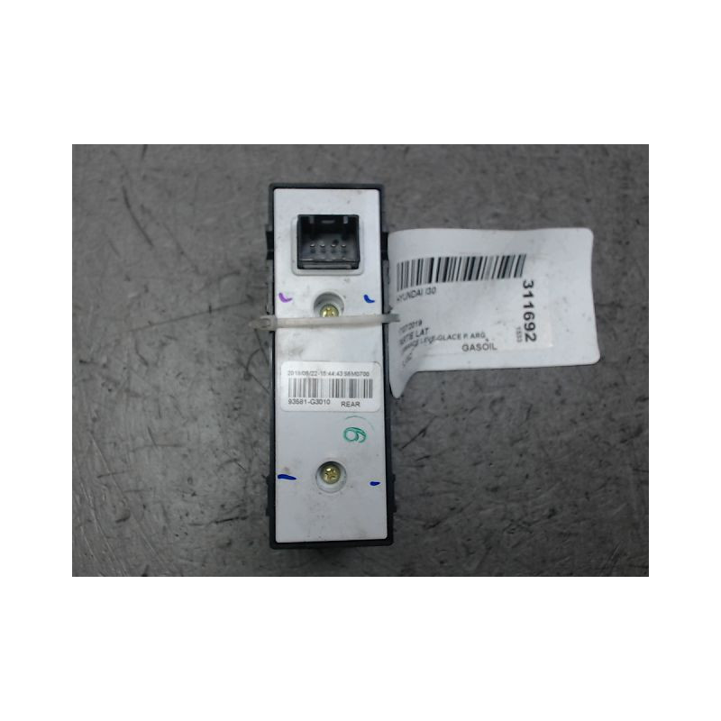 COMMANDE LEVE-GLACE PORTE ARG HYUNDAI I30