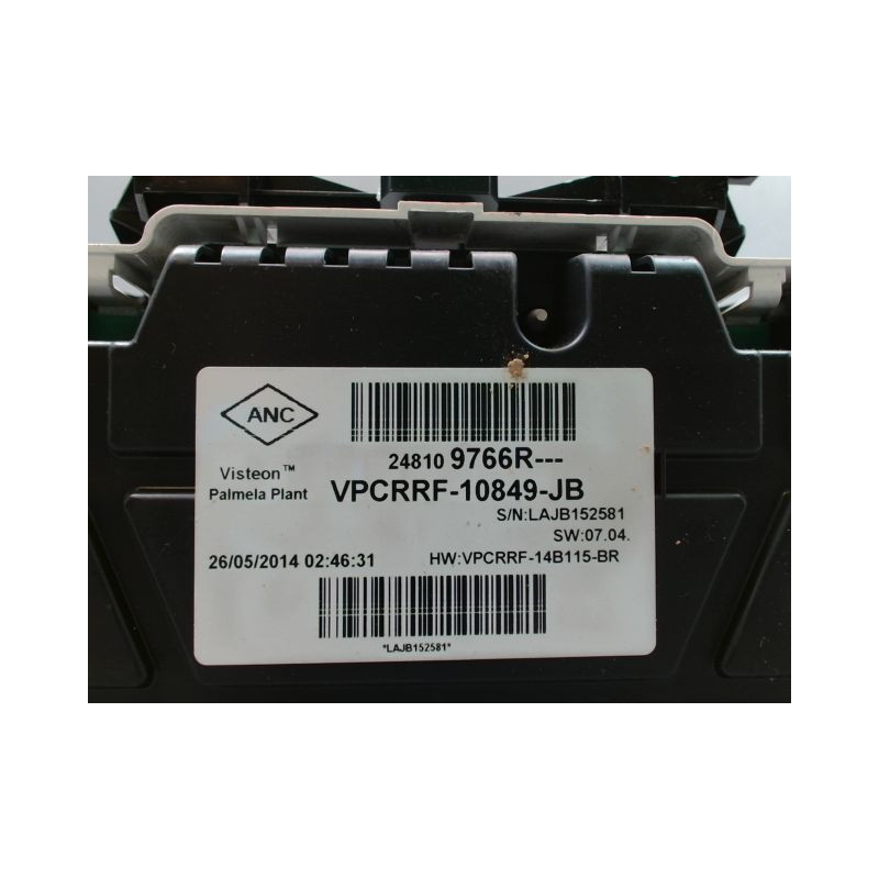 BLOC COMPTEURS RENAULT CLIO IV Phase 1 2012-...