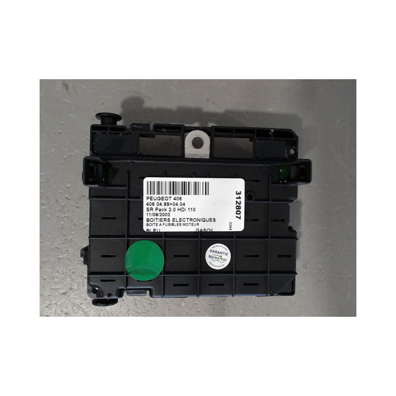 BOITE A FUSIBLES PEUGEOT 406 99-04