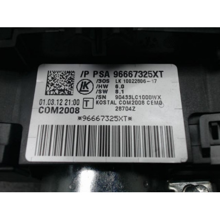 BLOC COMMODOS CITROEN C3 2009-