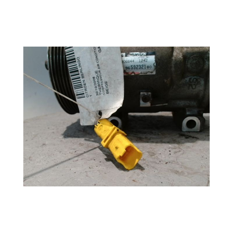 COMPRESSEUR AIR CONDITIONNE CITROEN BERLINGO BREAK 2002-