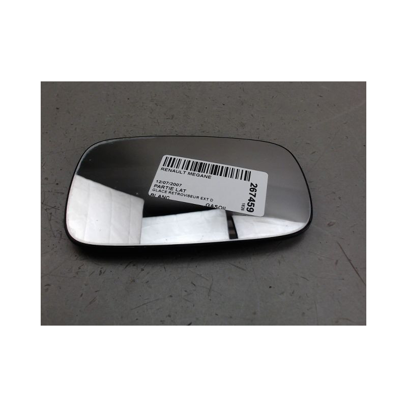GLACE RETROVISEUR EXT D RENAULT MEGANE
