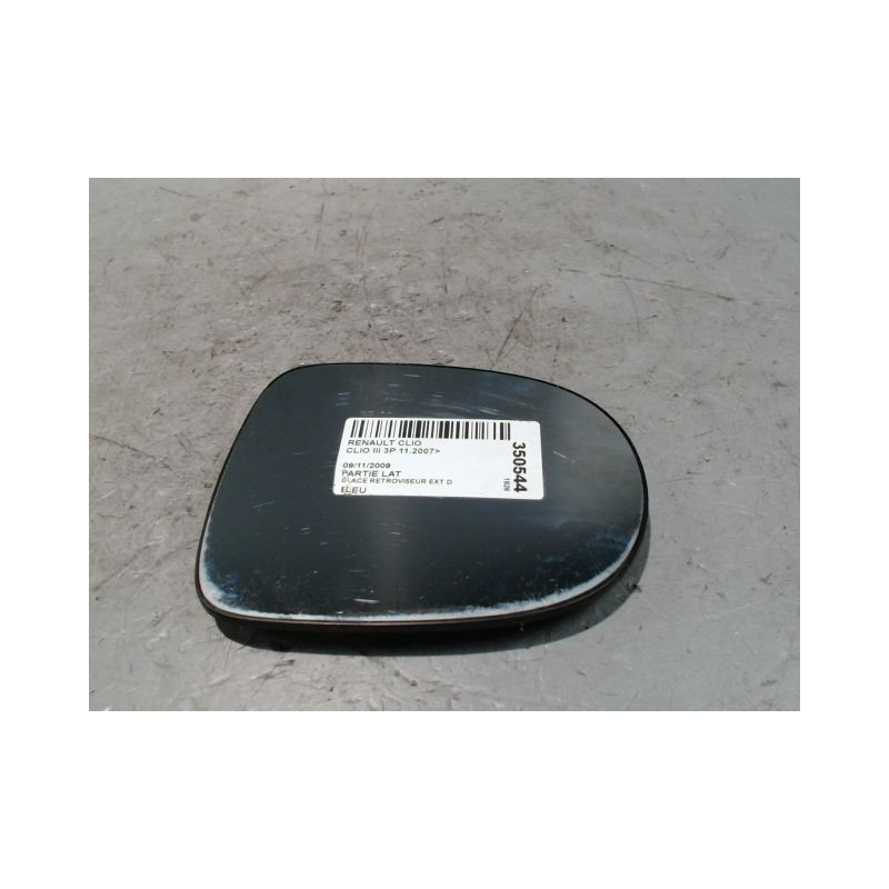 GLACE RETROVISEUR EXT D RENAULT CLIO III 2007-