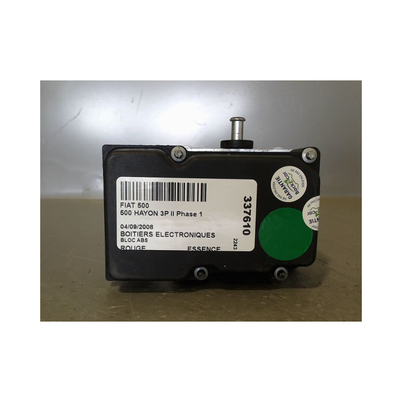 UNITE HYDRAULIQUE ABS FIAT 500 II Phase 1 2007-...