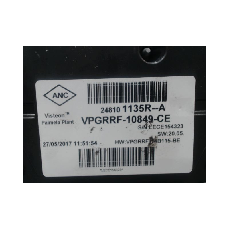 BLOC COMPTEURS RENAULT CLIO