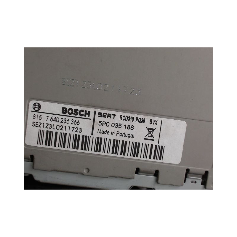AUTORADIO SEAT ALTEA