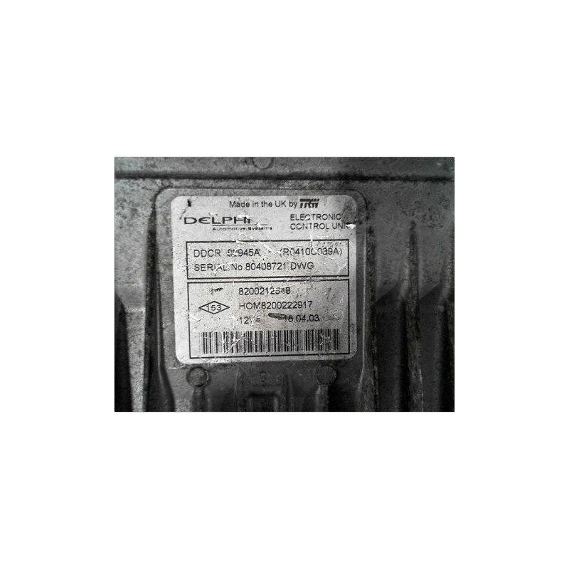 CALCULATEUR MOTEUR RENAULT CLIO II PH.2 01-06