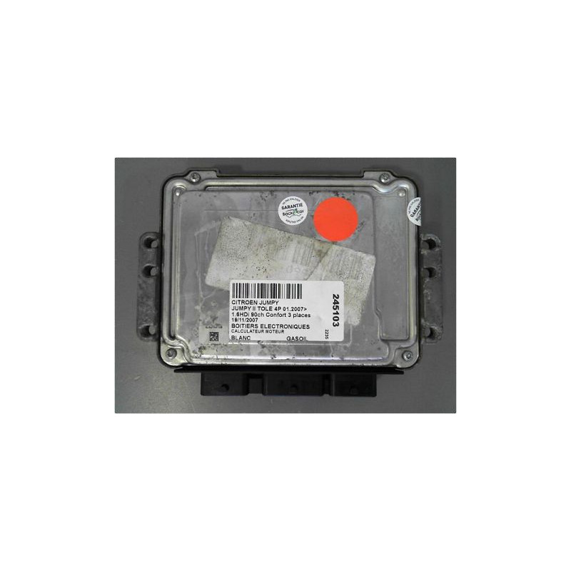 CALCULATEUR MOTEUR PEUGEOT EXPERT II TOLE 2007-