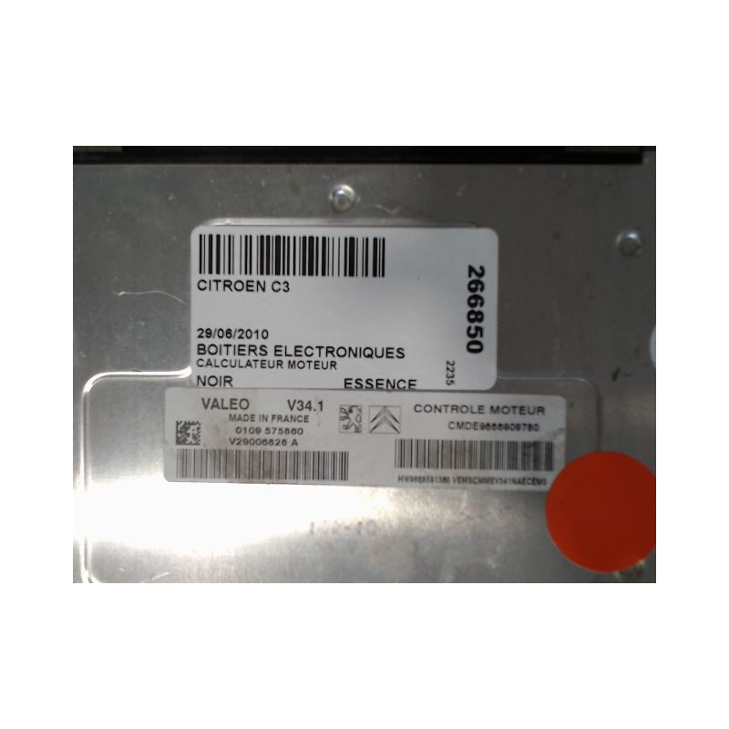 CALCULATEUR MOTEUR CITROEN C3