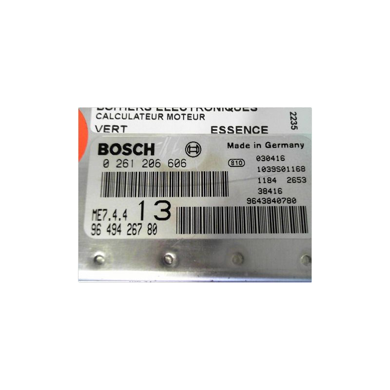 CALCULATEUR MOTEUR CITROEN XSARA 2000-