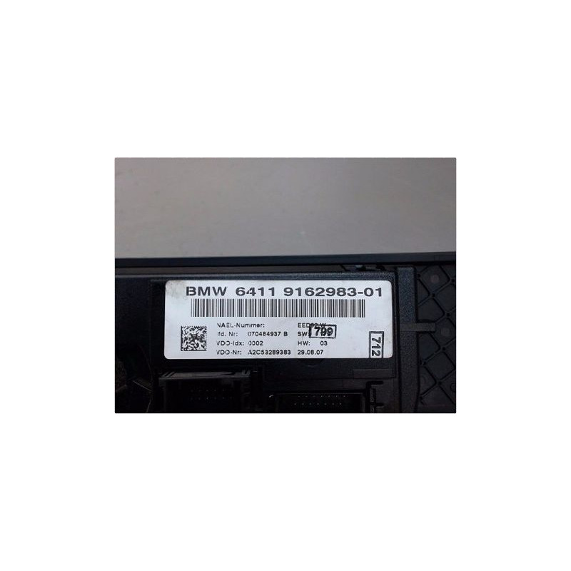 COMMANDE DE CHAUFFAGE BMW SERIE 3 TOURING (E91) 05-08