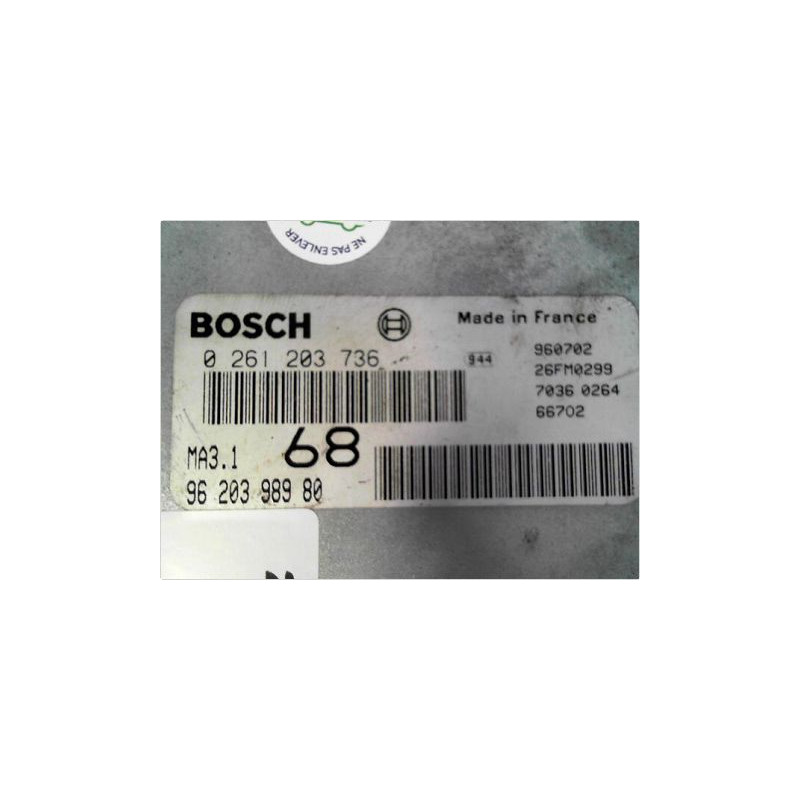 CALCULATEUR MOTEUR CITROEN SAXO 96-99