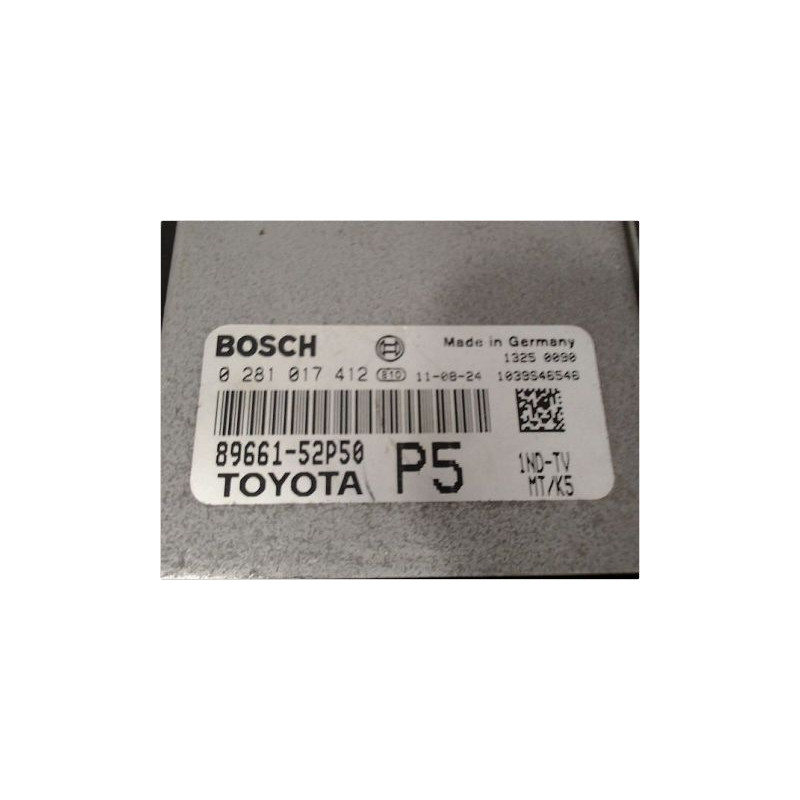 CALCULATEUR MOTEUR TOYOTA VERSO-S