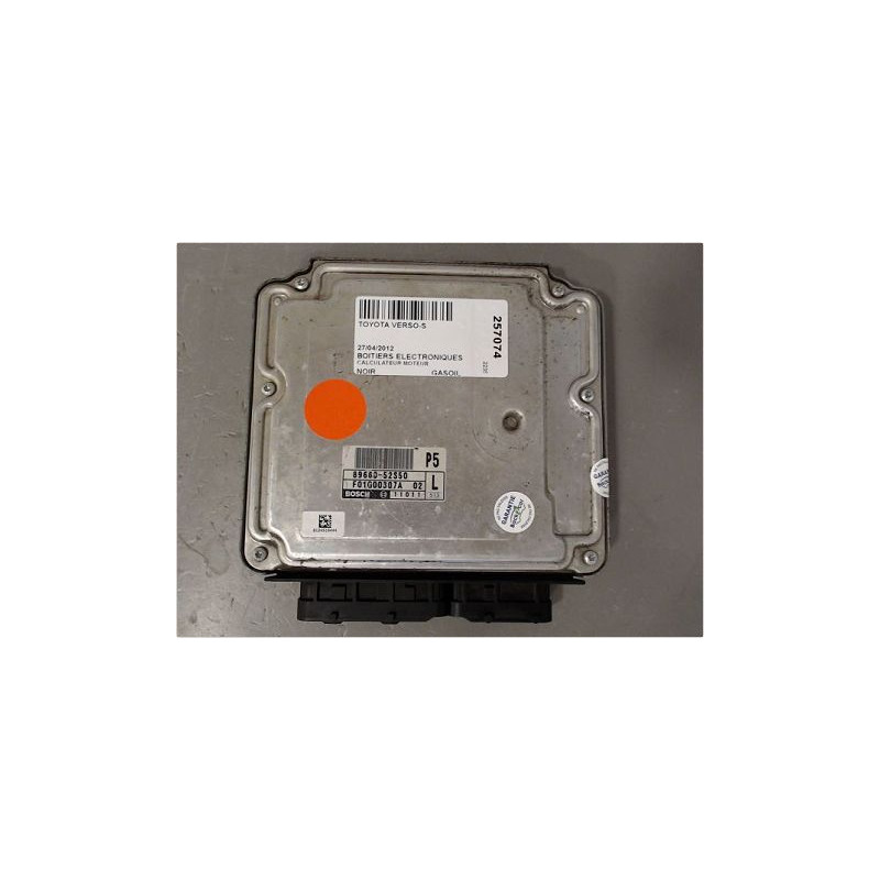 CALCULATEUR MOTEUR TOYOTA VERSO-S