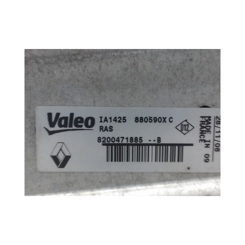 ECHANGEUR AIR RENAULT CLIO III 2005-
