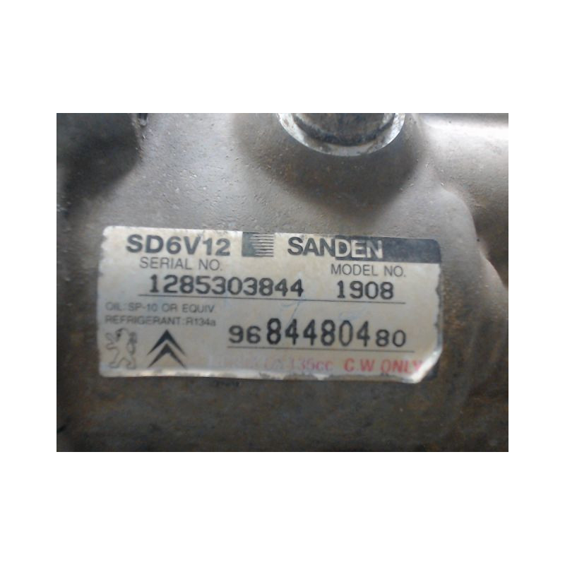 COMPRESSEUR AIR CONDITIONNE CITROEN NEMO 2007-