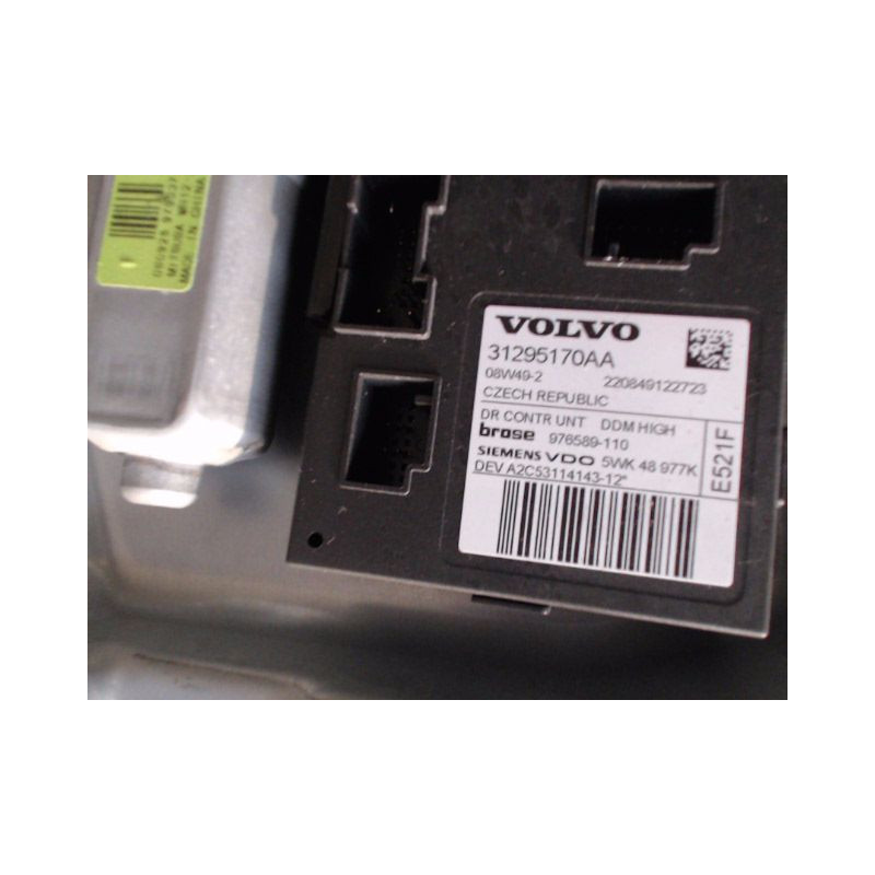 MECANISME+MOTEUR LEVE-GLACE AVANT GAUCHE VOLVO S40 2004-
