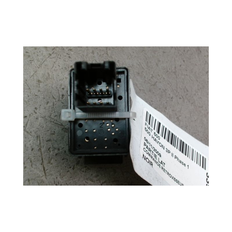 COMMANDE RETROVISSEUR EXTERIEUR ELECTRIQUE FIAT 500 II Phase 1 2007-...