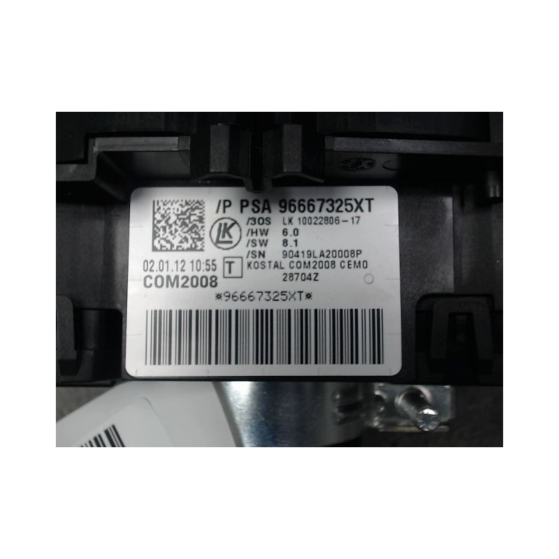 BLOC COMMODOS CITROEN C3 2009-