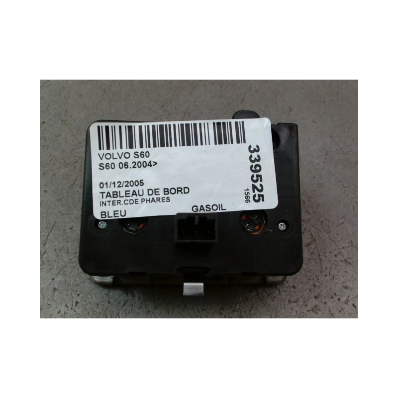 INTERIEUR COMMANDE PHARES VOLVO S60 2004-