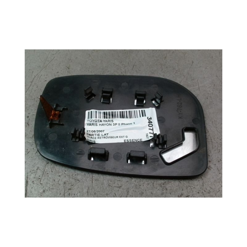 GLACE RETROVISEUR EXT G TOYOTA YARIS II Phase 1 2005-2009