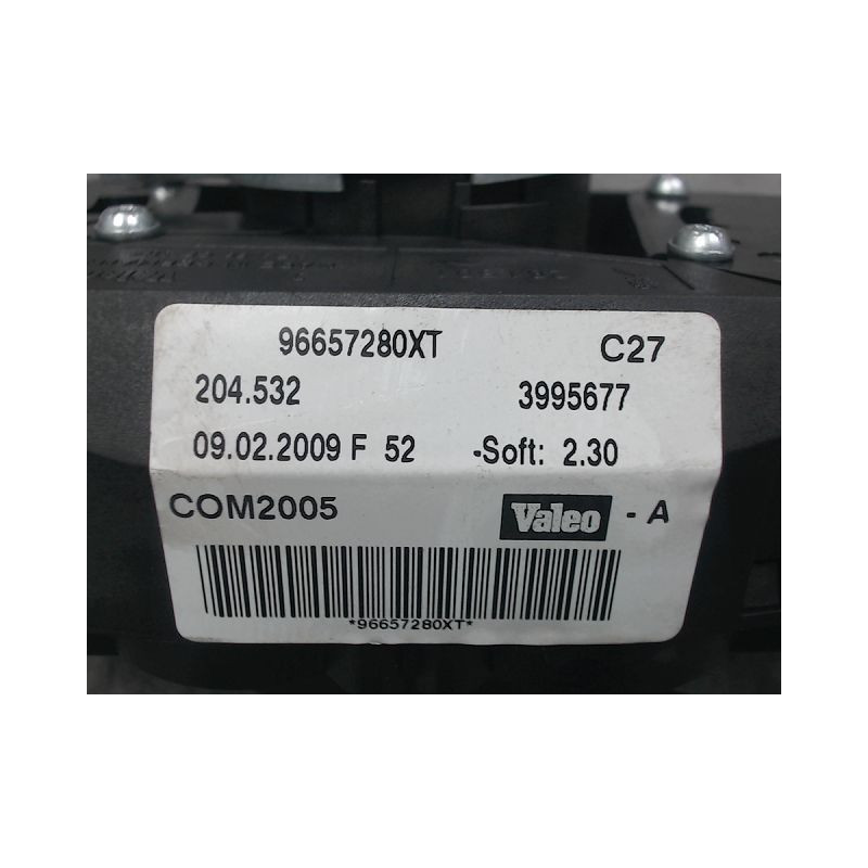 BLOC COMMODOS PEUGEOT 207 5P
