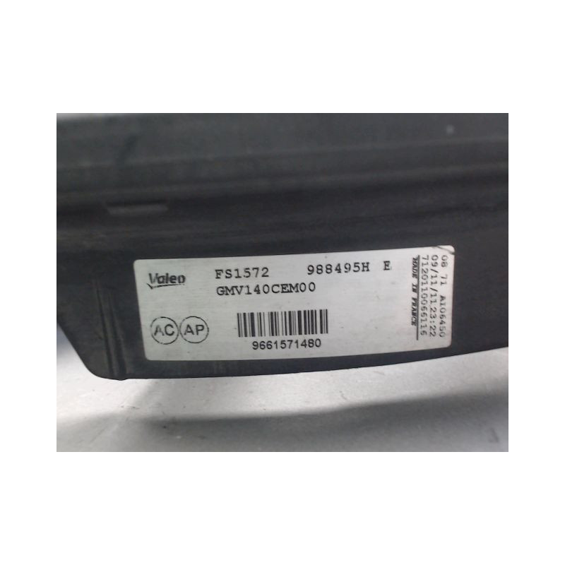 MOTEUR VENTILATEUR RADIATEUR PEUGEOT 3008