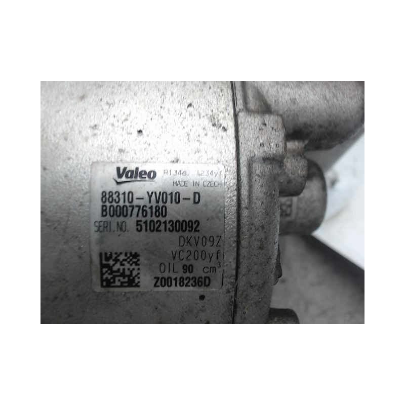 COMPRESSEUR AIR CONDITIONNE CITROEN C1 3P