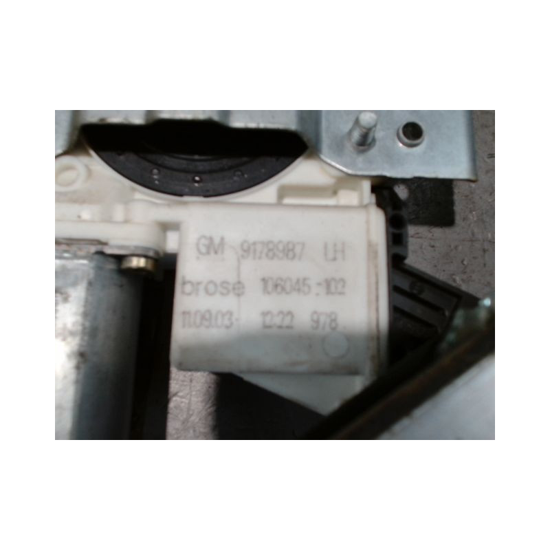 MECANISME+MOTEUR LEVE-GLACE AVANT GAUCHE OPEL VECTRA GTS 5P