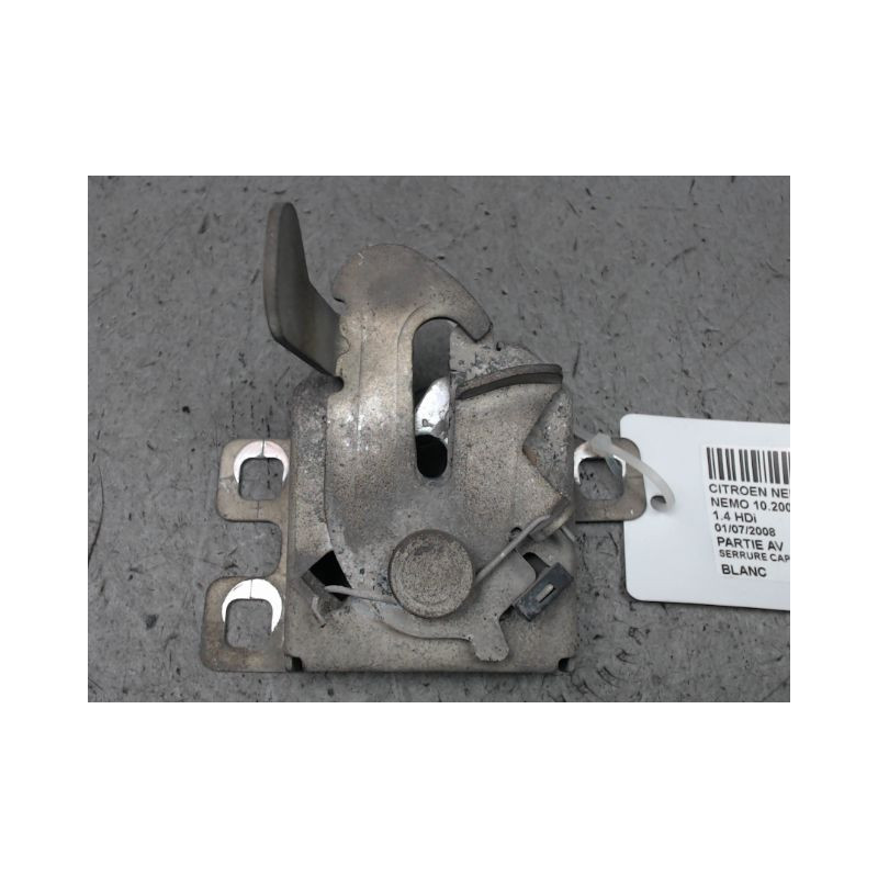 SERRURE CAPOT CITROEN NEMO 2007-