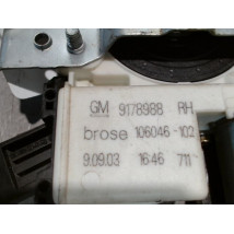 MECANISME+MOTEUR LEVE-GLACE AVANT DROIT OPEL VECTRA GTS 5P