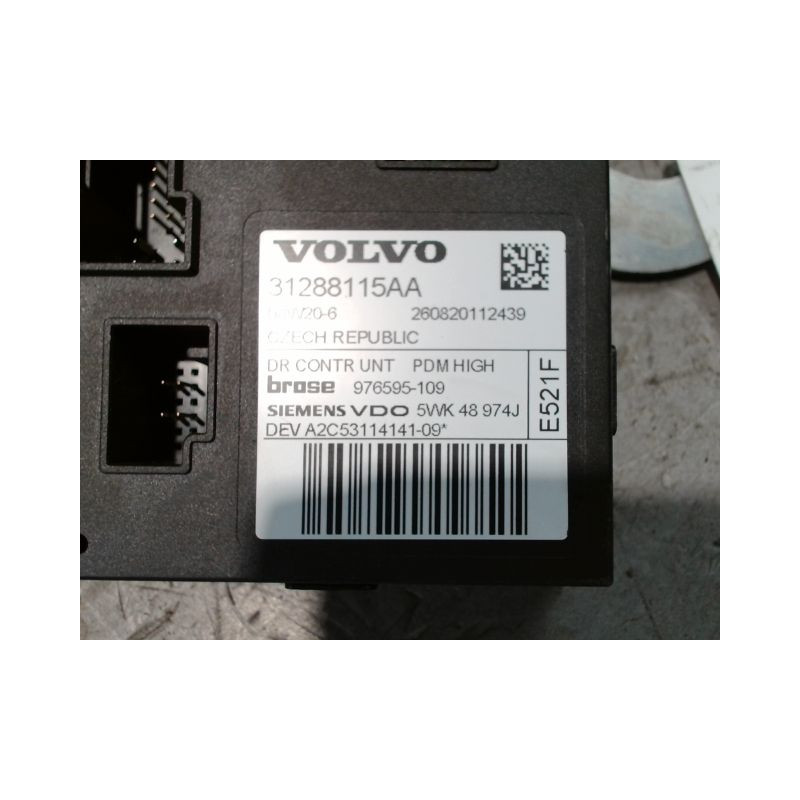 MECANISME+MOTEUR LEVE-GLACE AVANT DROIT VOLVO C30