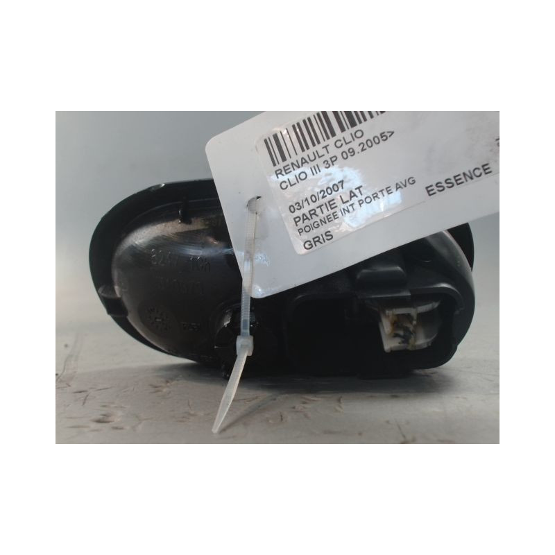 POIGNEE INTERIEURE PORTE AVANT GAUCHE RENAULT CLIO III 2005-