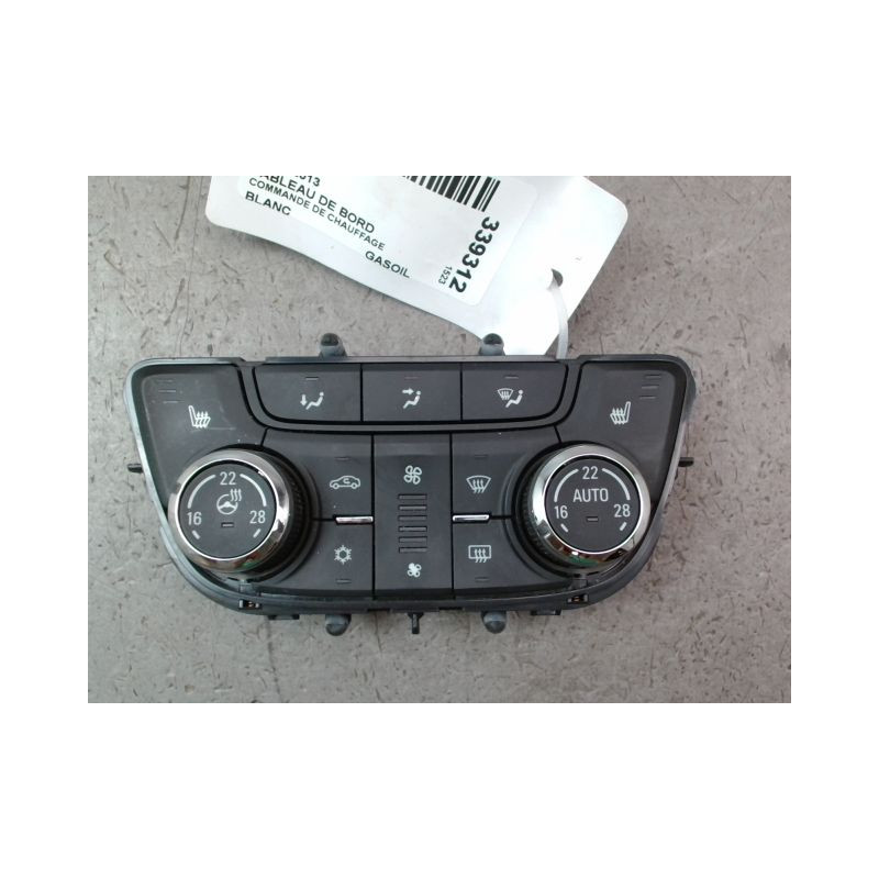 COMMANDE DE CHAUFFAGE OPEL MOKKA