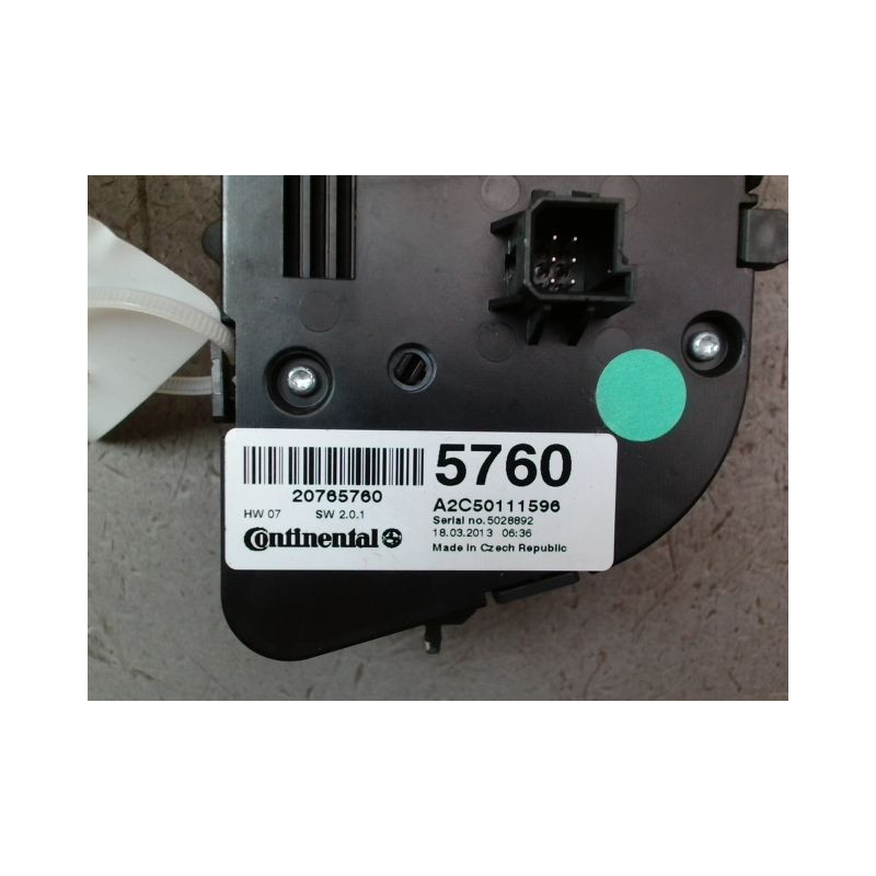COMMANDE DE CHAUFFAGE OPEL MOKKA