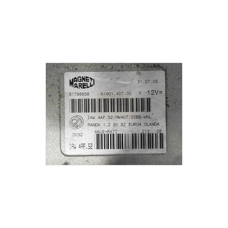 CALCULATEUR MOTEUR FIAT PANDA II 03-12