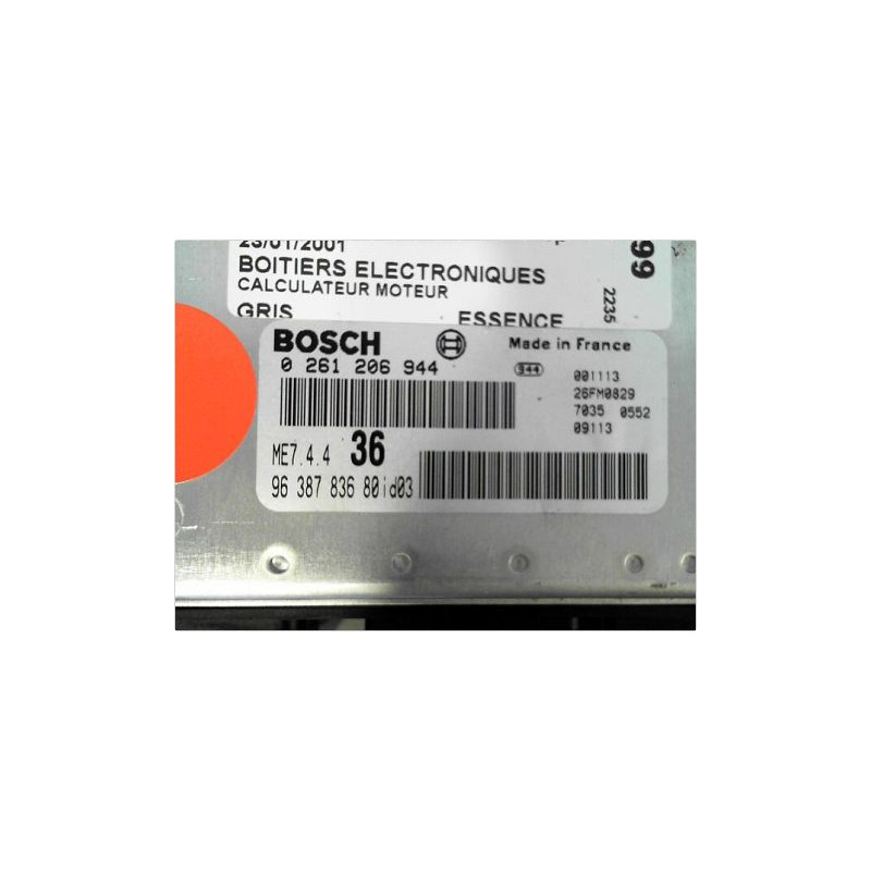 CALCULATEUR MOTEUR CITROEN BERLINGO BREAK -2002