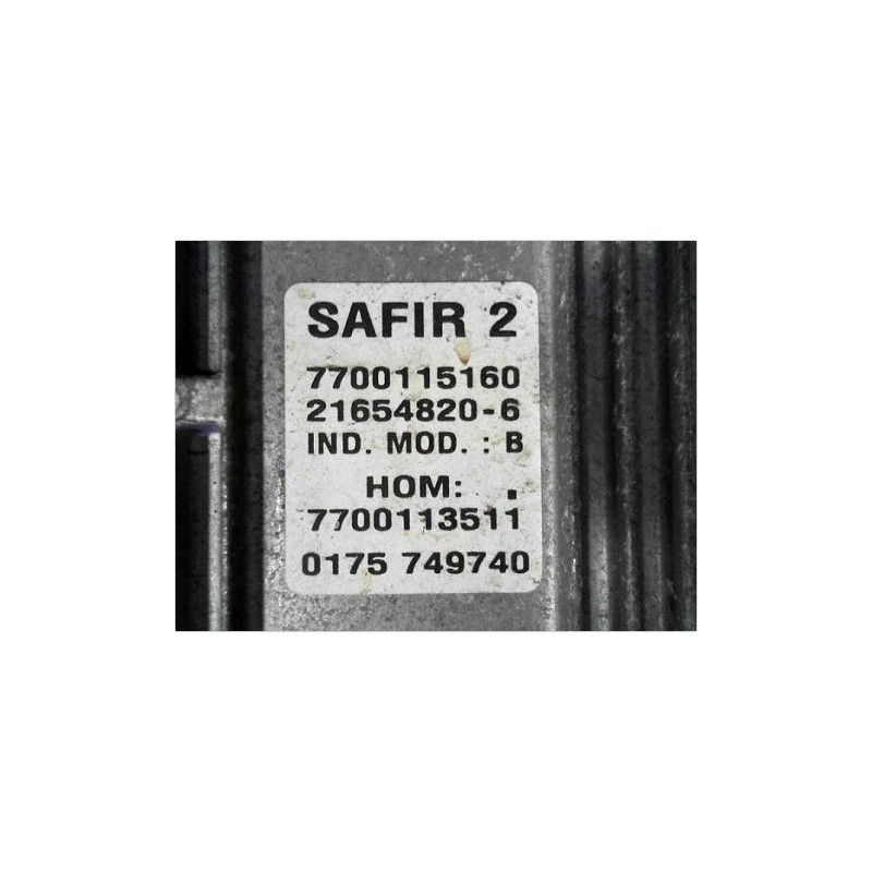 CALCULATEUR MOTEUR RENAULT CLIO II PH.1 98-2001