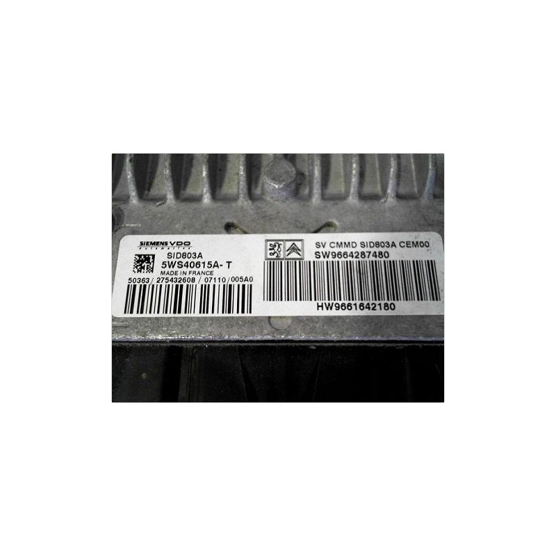 CALCULATEUR MOTEUR CITROEN GRD C4 PICASSO 06-13