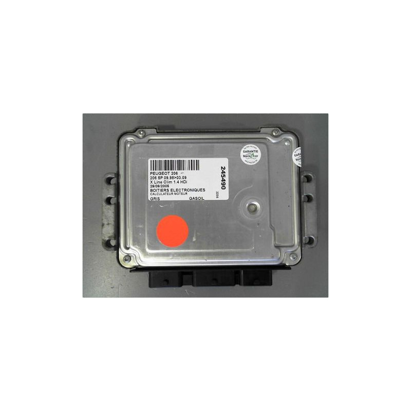 CALCULATEUR MOTEUR PEUGEOT 206 98-09