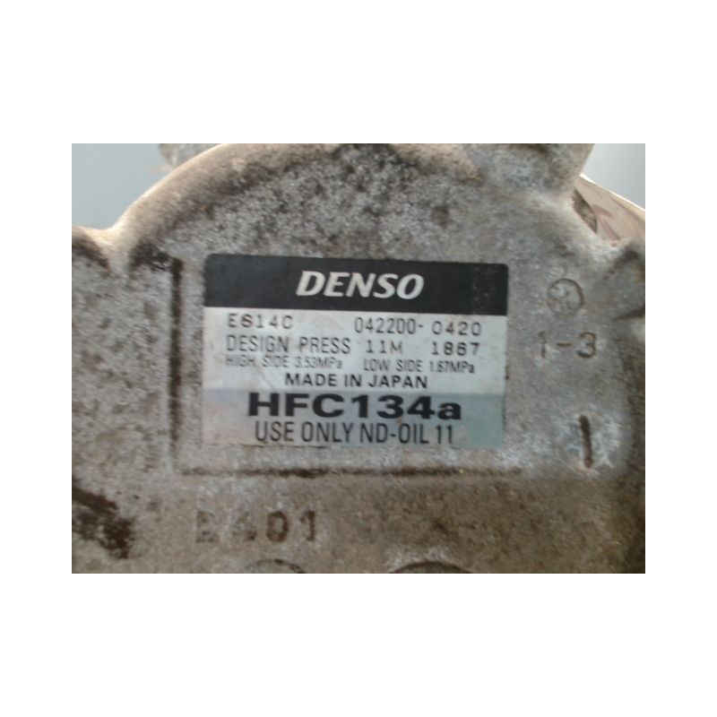 COMPRESSEUR AIR CONDITIONNE TOYOTA AURIS 2010-