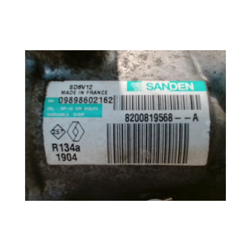COMPRESSEUR AIR CONDITIONNE RENAULT CLIO