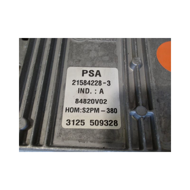 CALCULATEUR MOTEUR CITROEN C3
