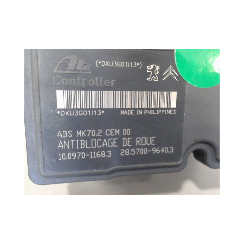 UNITE HYDRAULIQUE ABS PEUGEOT 207